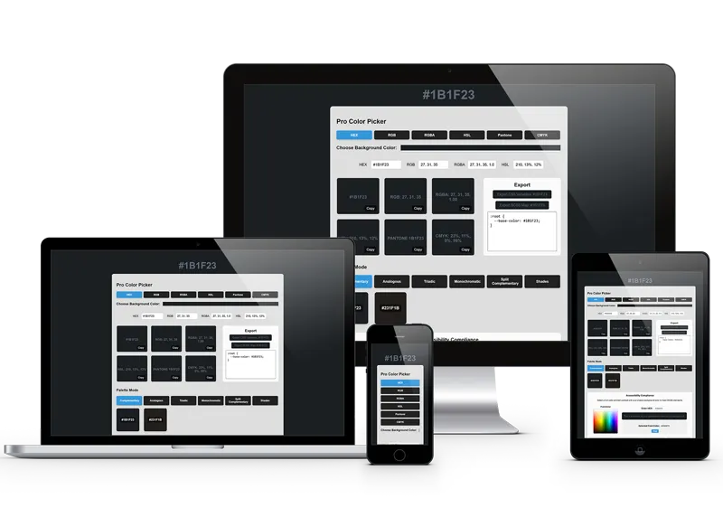 Screenshot of colorpicker.philforster.co.uk